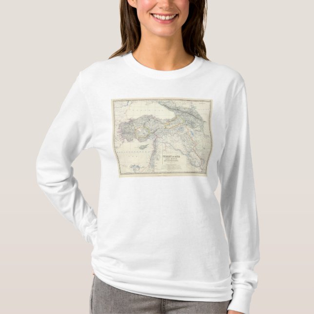 Turkiet i Asien, Transcaucasia T-shirt (Framsida)