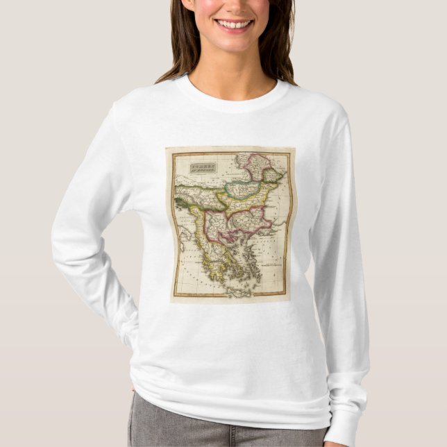 Turkiet i Europa 2 Tee Shirt (Framsida)