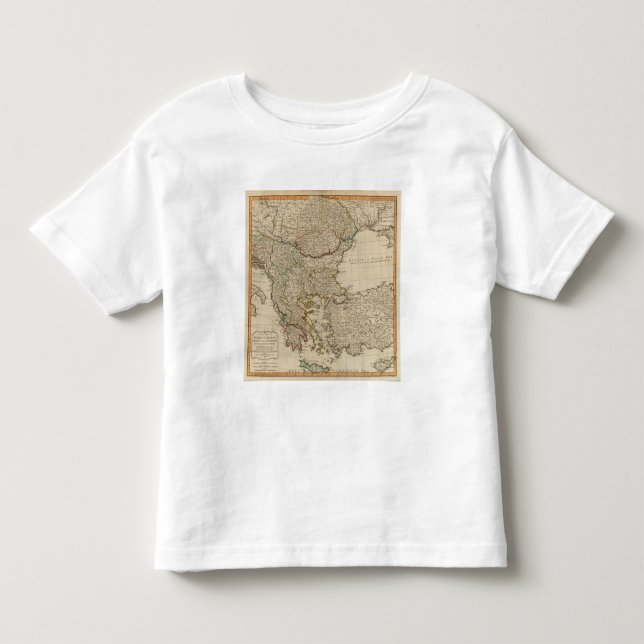 Turkiet i Europa 3 T Shirt (Framsida)
