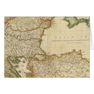 Turkiet i Europa 4 Hälsningskort