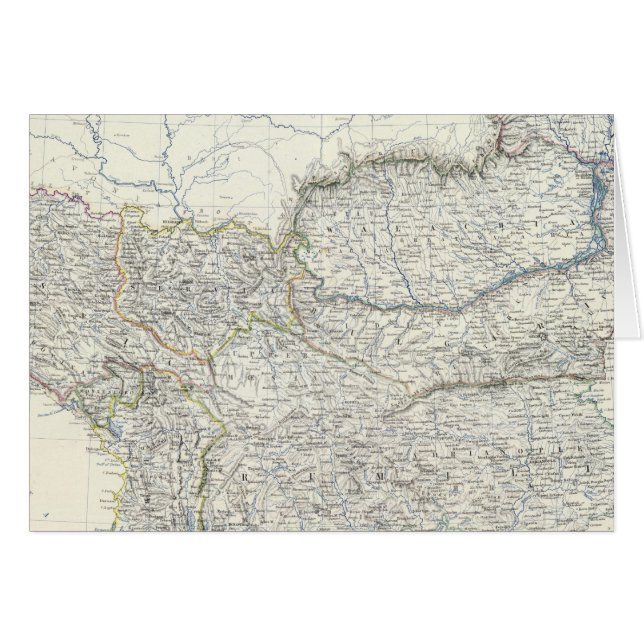 Turkiet i Europa 6 Hälsningskort (Framsidan Horizontal)