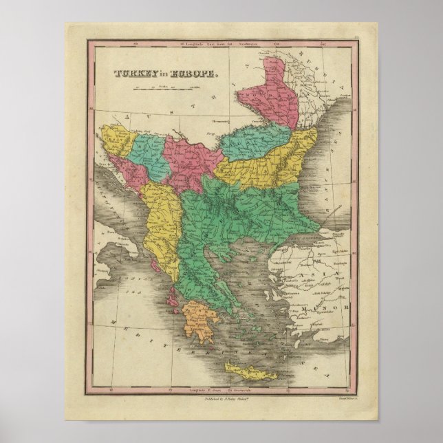 Turkiet i Europa Poster (Framsidan)