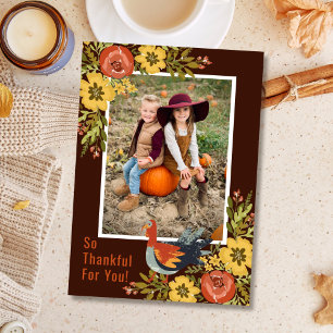 Turkiet i Garden-Thanksgivingen Inbjudningar