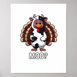 Turkiet i kostrummet, Moo Funny Thanksgiving _2_1 Poster