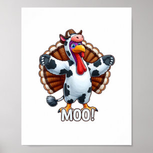 Turkiet i kostrummet, Moo Funny Thanksgiving _3 Poster