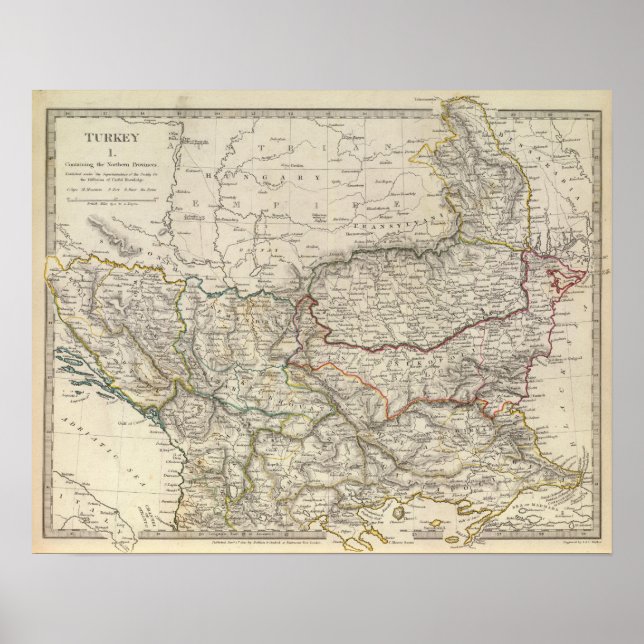 Turkiet I, norra Poster (Framsidan)