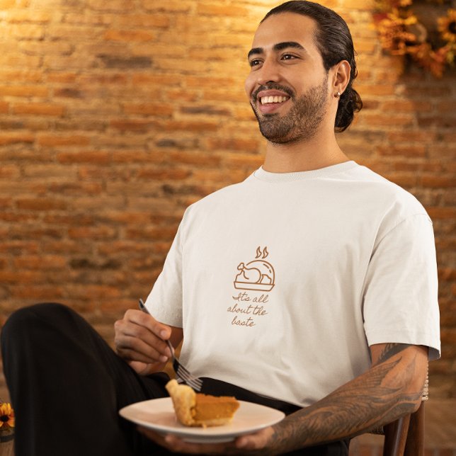 Turkiet-ikonen Alla om Thanksgivingen Klistra in T Shirt (Skapare uppladdad)