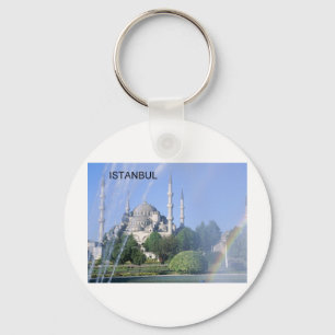 Turkiet Istanbul blåttmoské (St.K) Nyckelring
