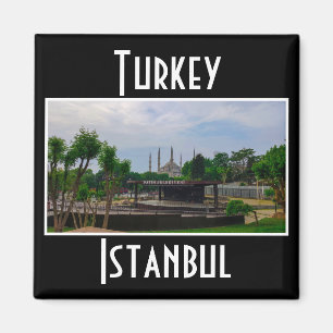 Turkiet Istanbul Cityscape Street Architecture Magnet