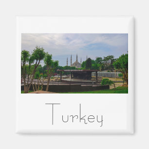 Turkiet Istanbul Cityscape Street Architecture Magnet