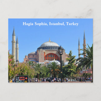 Turkiet Istanbul Hagia sophia vycard Vykort