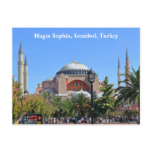 Turkiet Istanbul Hagia sophia vycard
