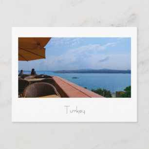 Turkiet Istanbul Stadssiluett Bosporen Vykort
