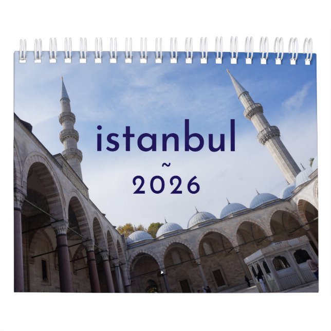 Turkiet Kalender 2026 (Omslag)