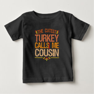 Turkiet kallar mig kusin Thanksgiving T Shirt