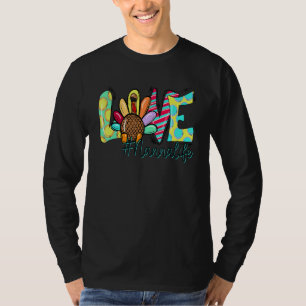 Turkiet Kärlek Nanna Life Happy thanksgiving Turki T Shirt