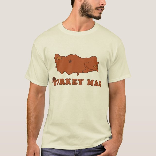Turkiet karta tröja (Framsida)