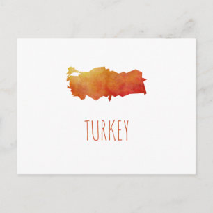 Turkiet Karta Vykort