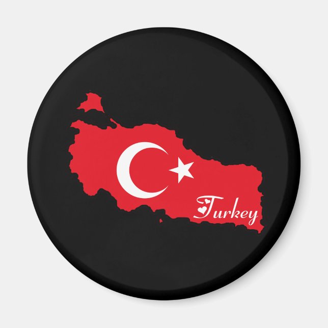Turkiet Magnet (Framsidan)