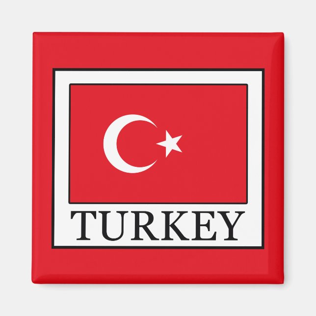 Turkiet Magnet (Framsidan)