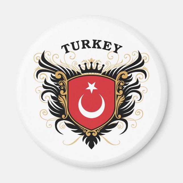Turkiet Magnet (Framsidan)