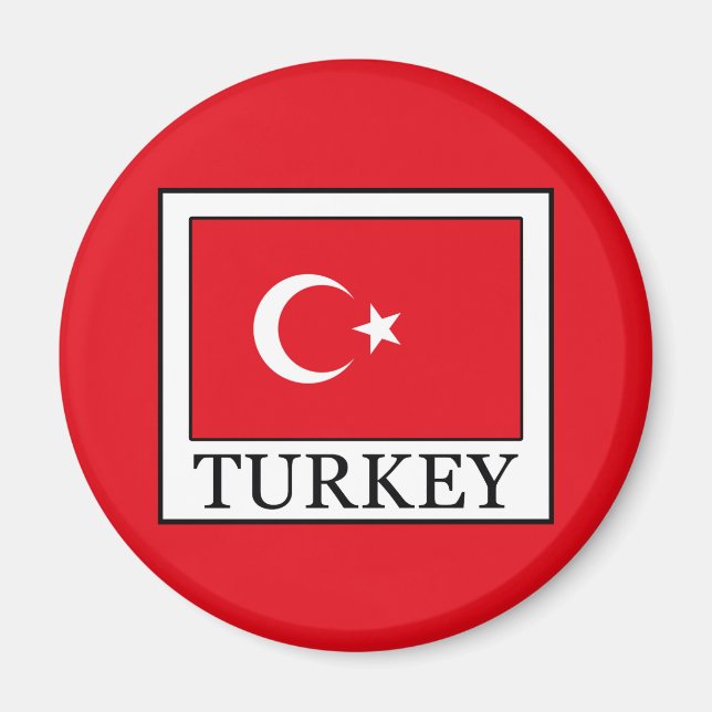 Turkiet Magnet (Framsidan)