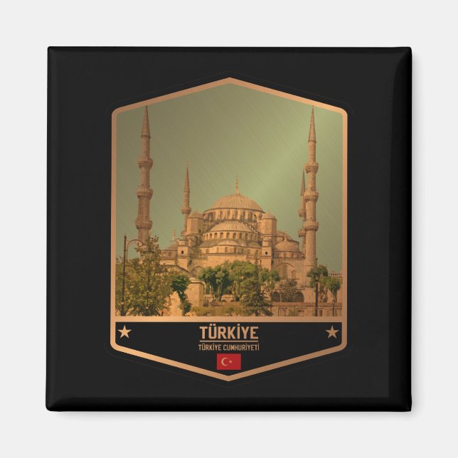 Turkiet Magnet (Framsidan)