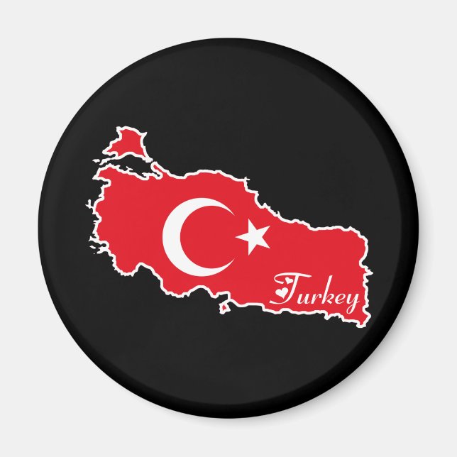 Turkiet Magnet (Framsidan)