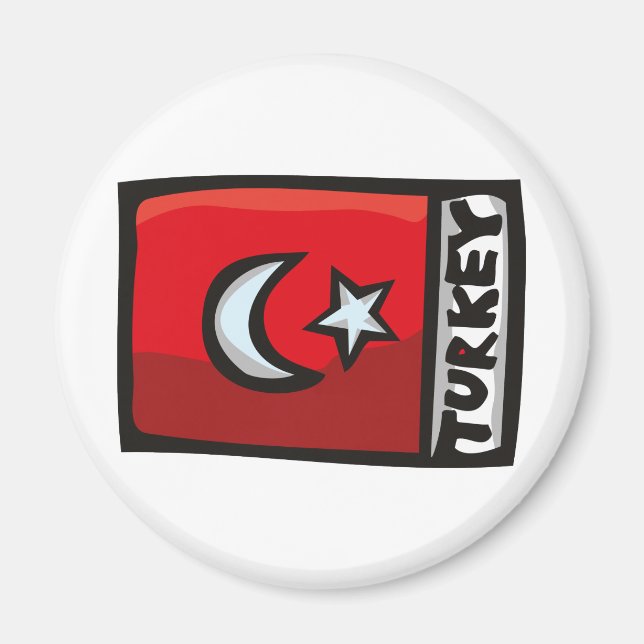 Turkiet Magnet (Framsidan)