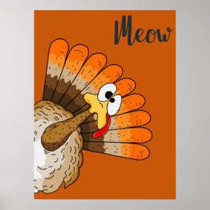 Turkiet Meow Poster