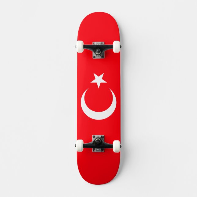Turkiet Mini Skateboard Bräda 18,5 Cm (Framsida)