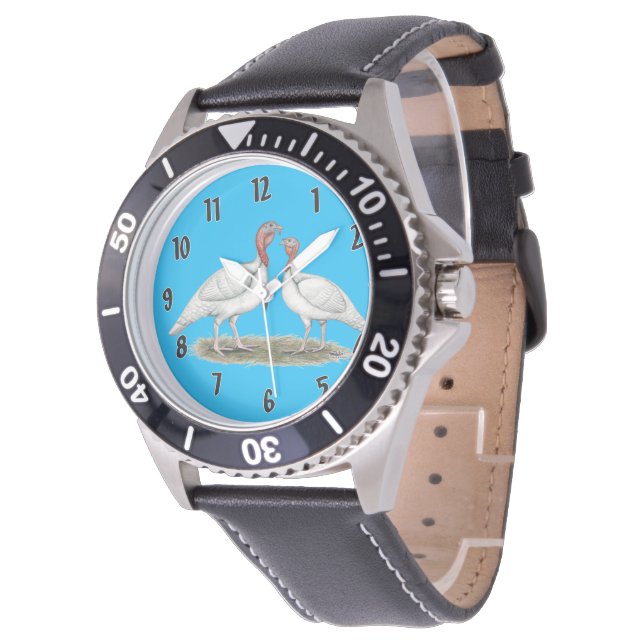 Turkiet Mini Whites Armbandsur (Vinklad)