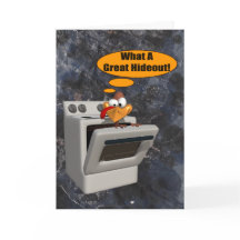 Turkiet när det gäller att Gömma Thanksgiving Card