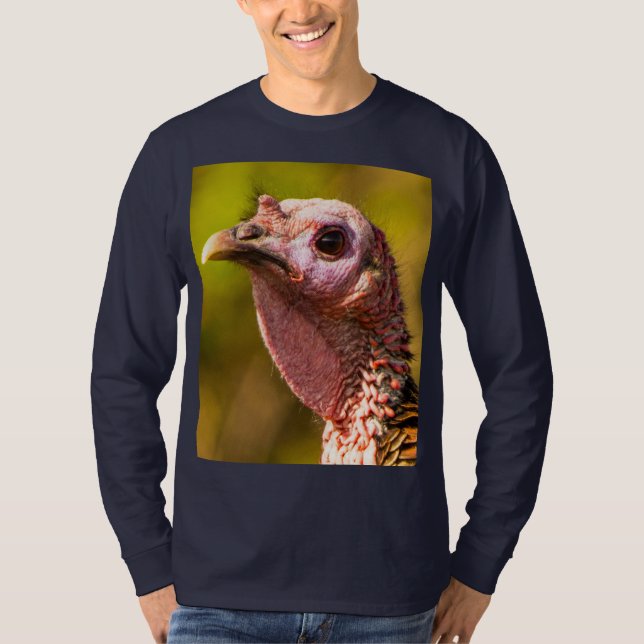 Turkiet närbild och personlig t-shirt (Framsida)