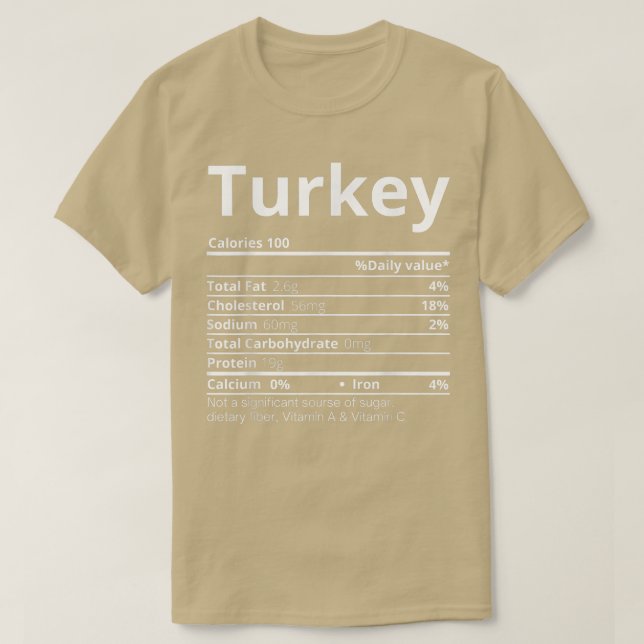 Turkiet Näringsfenomen Familjefynlig Thanksgiving  T Shirt (Design framsida)