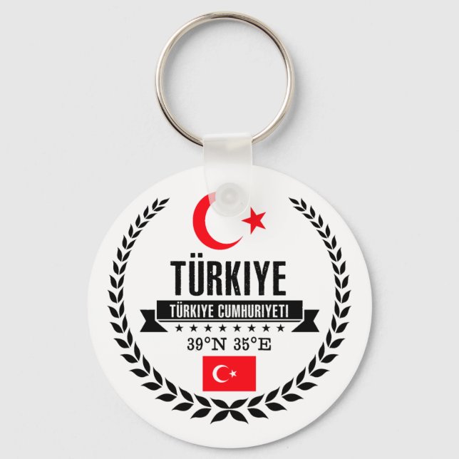 Turkiet Nyckelring (Framsida)