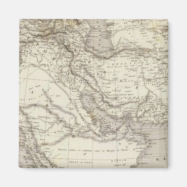 Turkiet och Arabien Magnet (Framsidan)