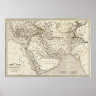 Turkiet och Arabien Poster