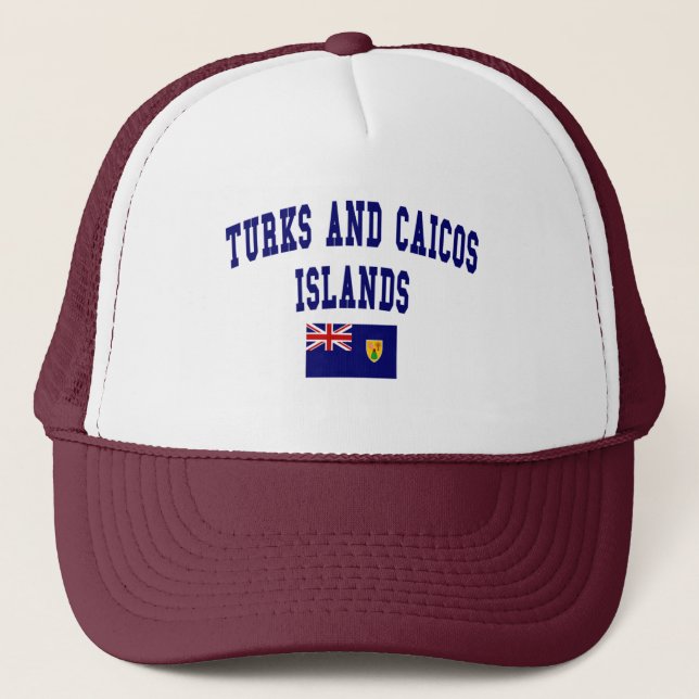 TURKIET OCH CAICOS-ÖARNA TRUCKERKEPS (Framsida)