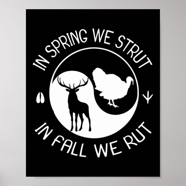 Turkiet och Hjort Hunter Poster (Framsidan)