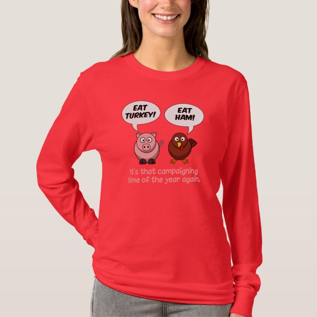 Turkiet och marschskjortan - välj stil och färg tee (Framsida)