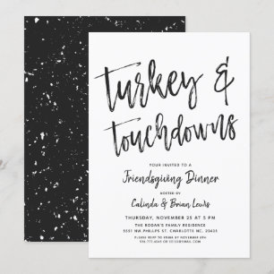 Turkiet och pedofiler   Friendsgiving Party Inbjudningar