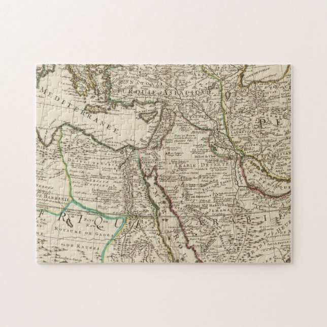 Turkiet och Sverige Pussel (Horisontell)