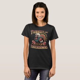Turkiet och Touchdowns LUNT-shirt T Shirt