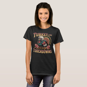 Turkiet och Touchdowns LUNT-shirt T Shirt