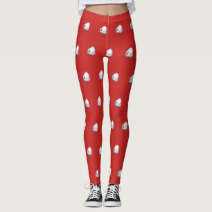 Turkiet om Röd Leggings
