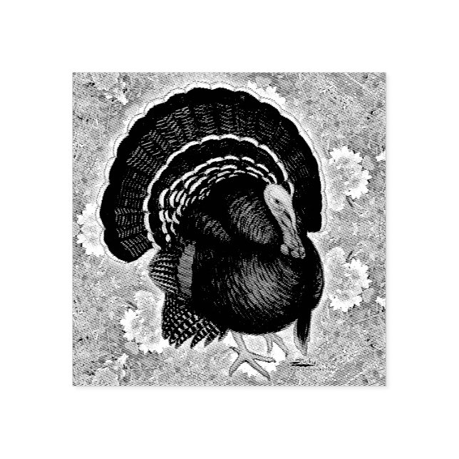 Turkiet på Gröntarna Stämpel (Tryck)