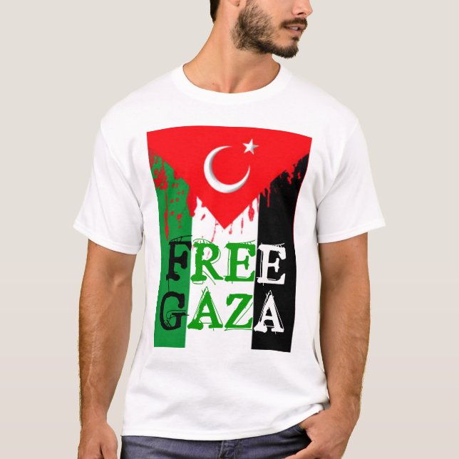 Turkiet/Palestina T-shirt (Framsida)
