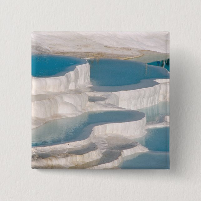 Turkiet, Pamukkale Cotton Castle). Knapp (Framsida)