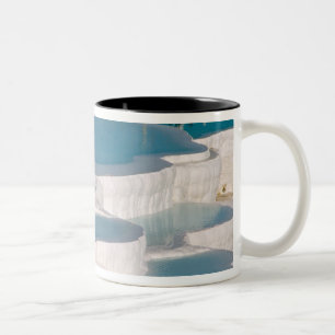 Turkiet, Pamukkale Cotton Castle). Två-Tonad Mugg